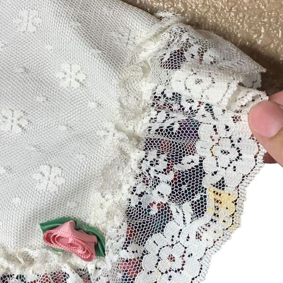 Vintage Somersaults Girls Flower Print Dress - Picture 3 of 12